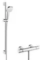 Hansgrohe-HG-Brausenkombi-Croma-Select-E-Vario-Ecostat-Comfort-Unica-Crometta-900mm-27082400 gallery number 1
